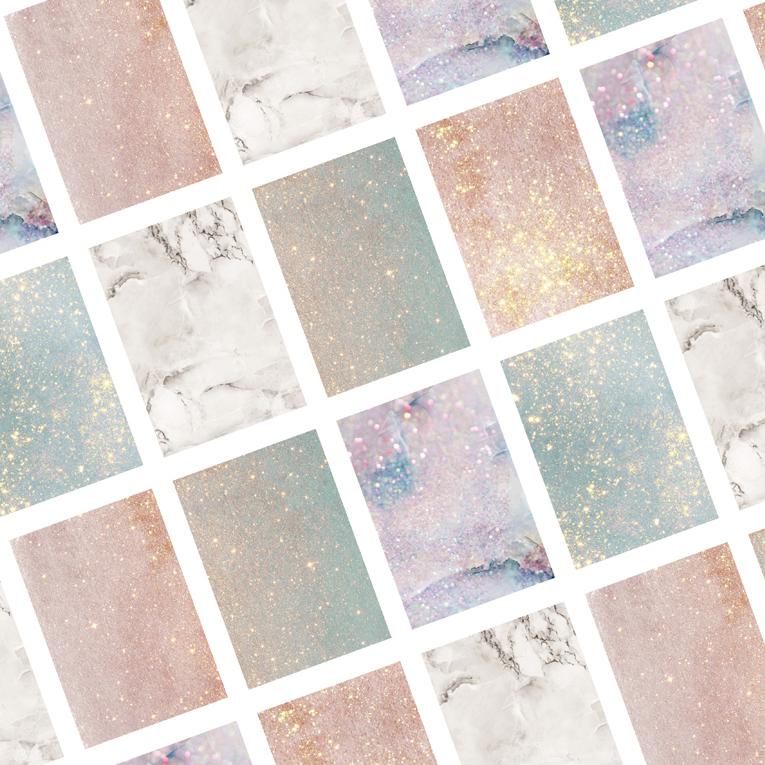 glitter photocard binder filler cards