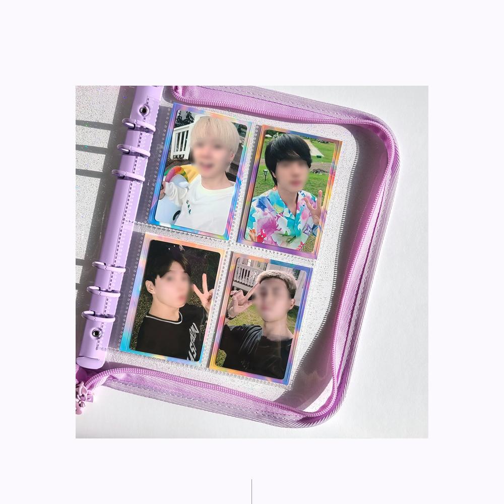 hologram photocard binder filler cards