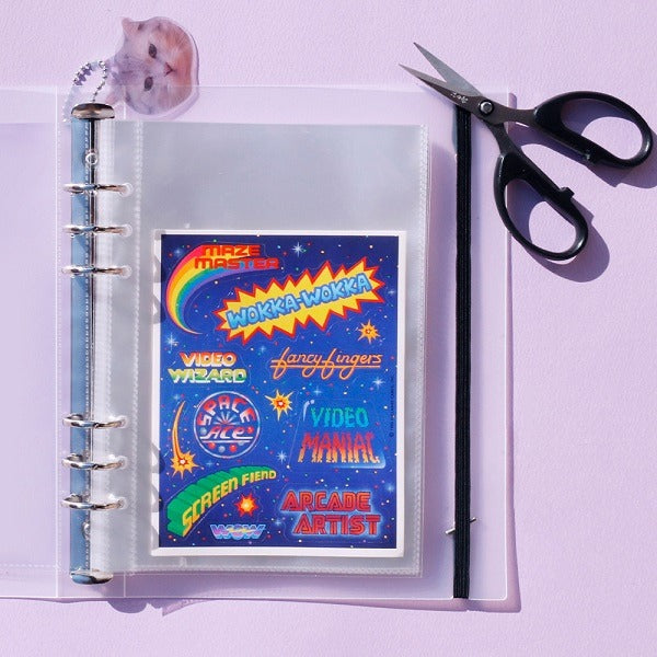 a5 deco pocket binder